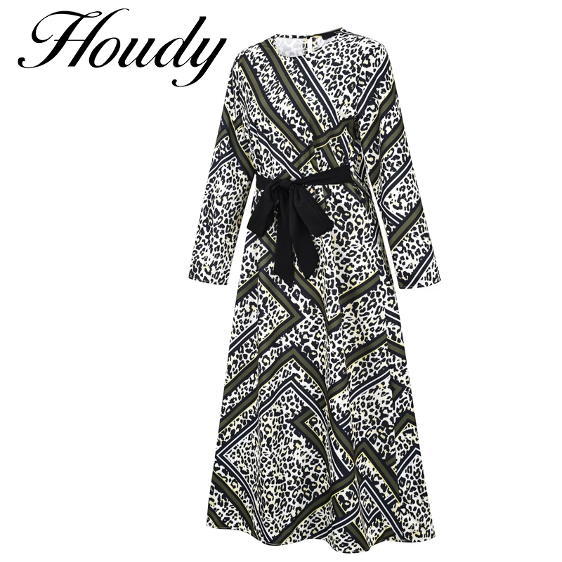 Платье-Макси женское с цветочным принтом рукавом 3/4 и отложным воротником |