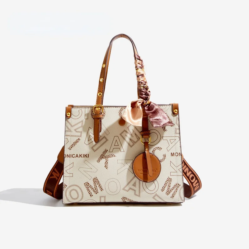 

Luxury Exquisite Vintage Women Handbags Fashion Large Capacity Chic Crossbody Shoulder Bags Personality Temperament Tote Bags