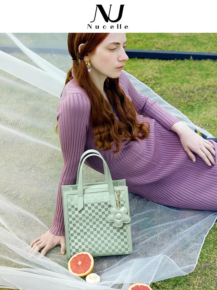 Оригинальная сумка-тоут Nucelle NU из Новой Зеландии вместительная сумка через плечо