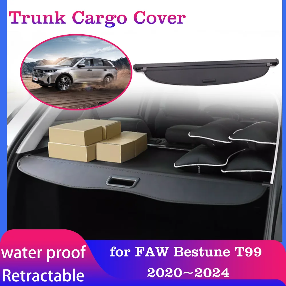 Багажник автомобиля грузовой Чехол для FAW Bestune T99 2020 ~ 2024 2021 лоток хранения багажа