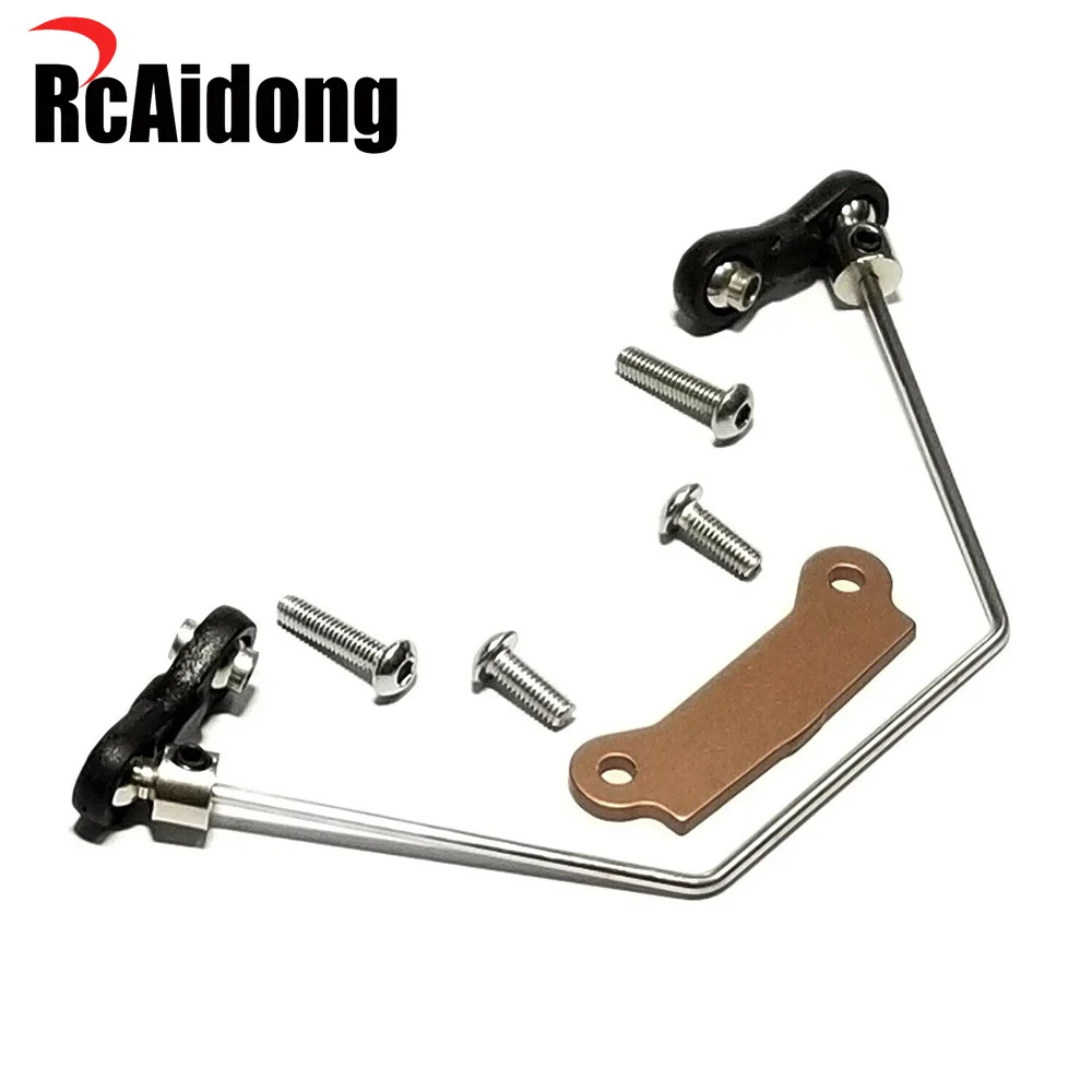 

RcAidong Aluminum Rear Stabilizer Rod Kit for Tamiya DT-02 Fighter Buggy SV
