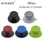 IVYUEEN 200 шт. для контроллера XBox One серии X S, 3D аналоговые стики для больших пальцев, сменные колпачки для кнопок джойстиков, ремонтные ручки