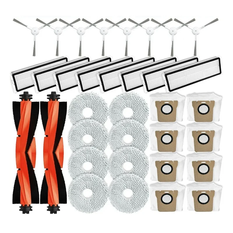 Запчасти для Xiaomi Mijia Omni 2 C102CN B101CN B116CN X10 + основная боковая щетка Hepa фильтр Швабра