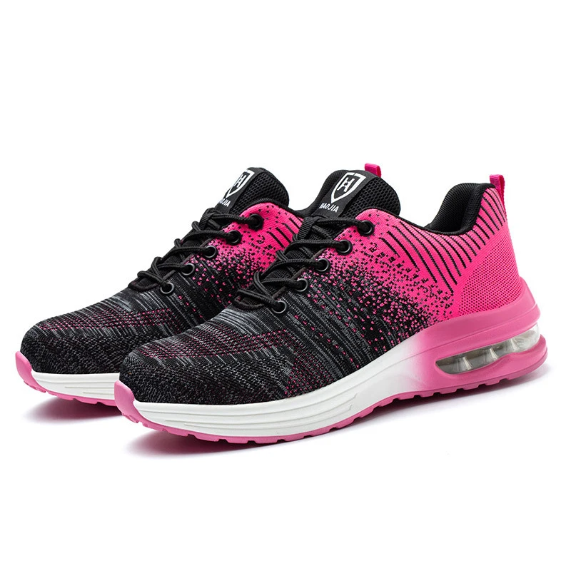 DianSen Summer Light Breathable Sneaker For Women Anti-Puncture & Anti Puncture Work Shoes Platform Boots Mesh Casual