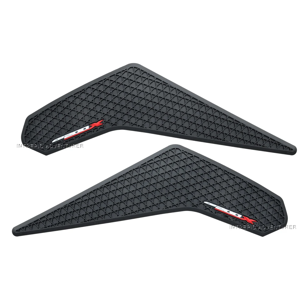 Нескользящие боковые наклейки на топливный бак мотоцикла водостойкая резиновая