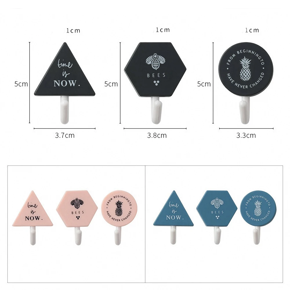 3 шт./компл. лидер продаж настенный крючок в скандинавском стиле вешалка для