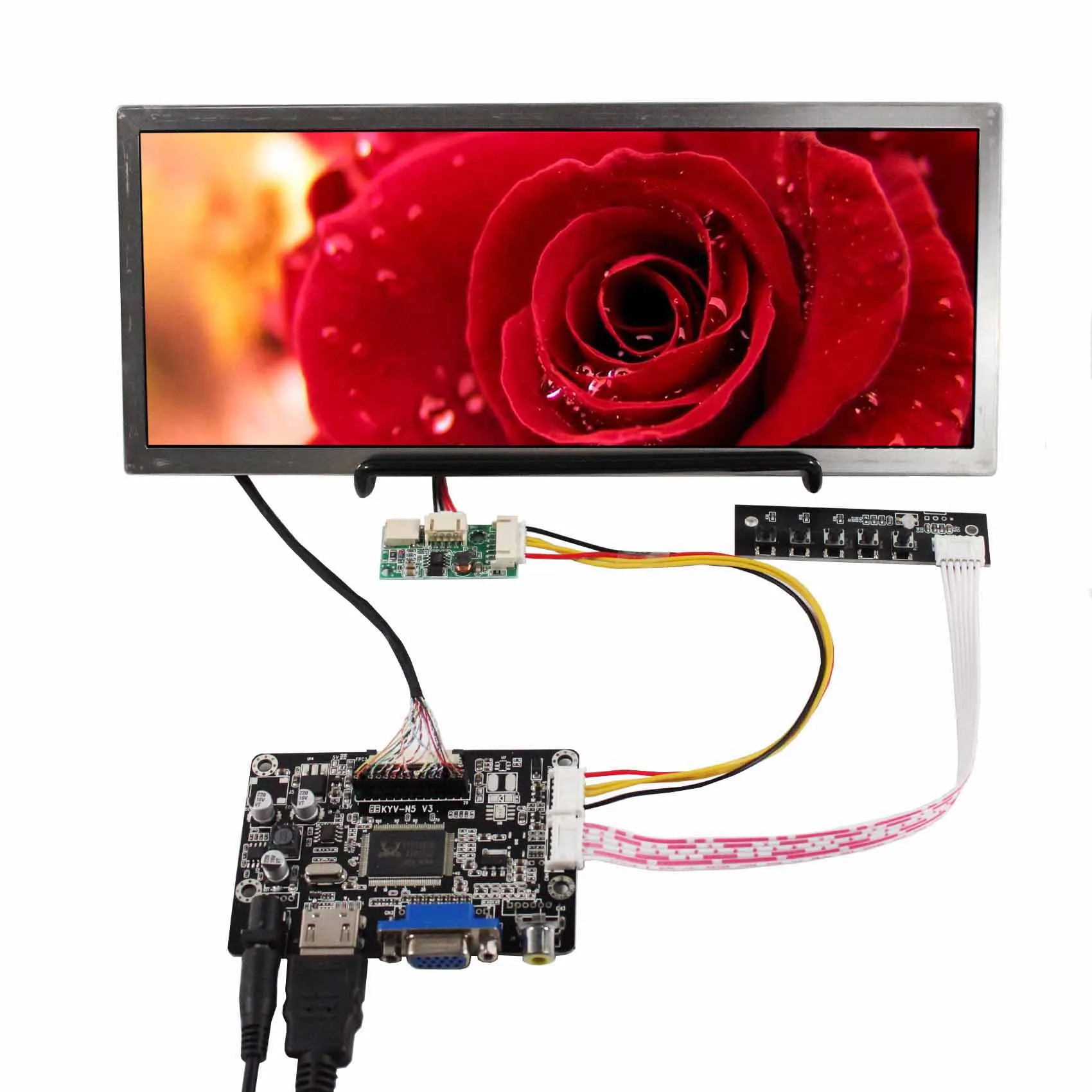 

HD MI LCD контроллер платы с 10,3 дюймовым 1920X72 0 IPS ЖК-экран