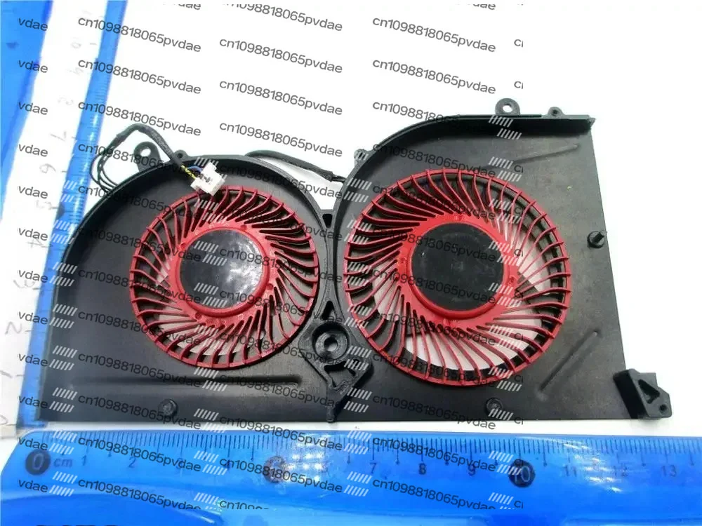 Фото Новый вентилятор охлаждения для MSI GS63VR GS63 GS73 GS73VR MS-17B1 Stealth Pro A-POWER CPU BS5005HS-U2F1 GPU BS5005HS-U2L1, красный. №3