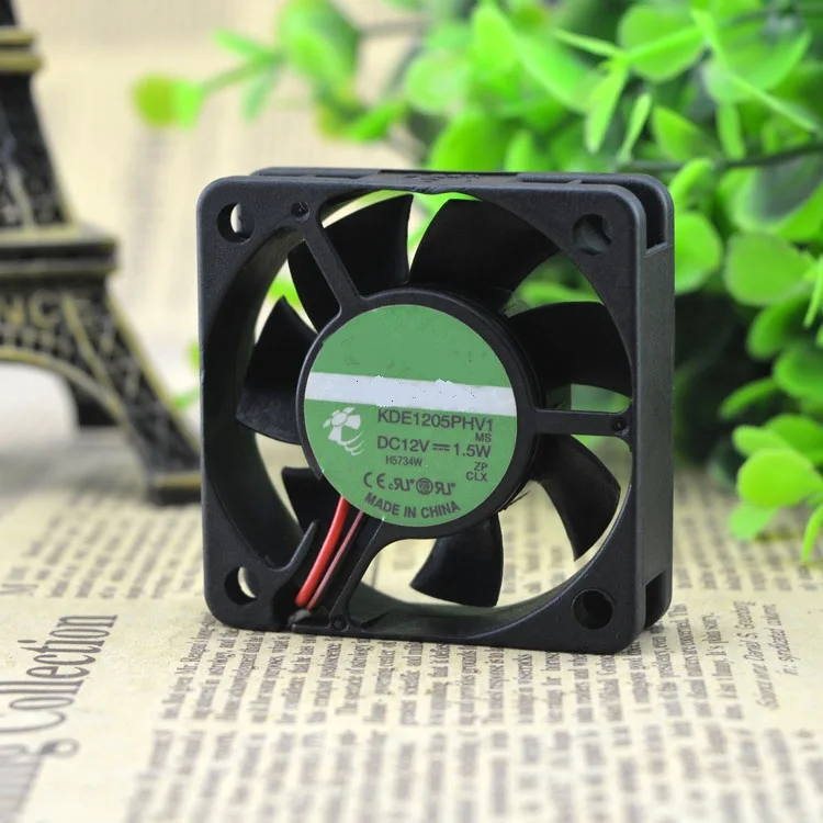 

New original 5015 12V 1.5W 5 cm chassis cooling fan KDE1205PHV1