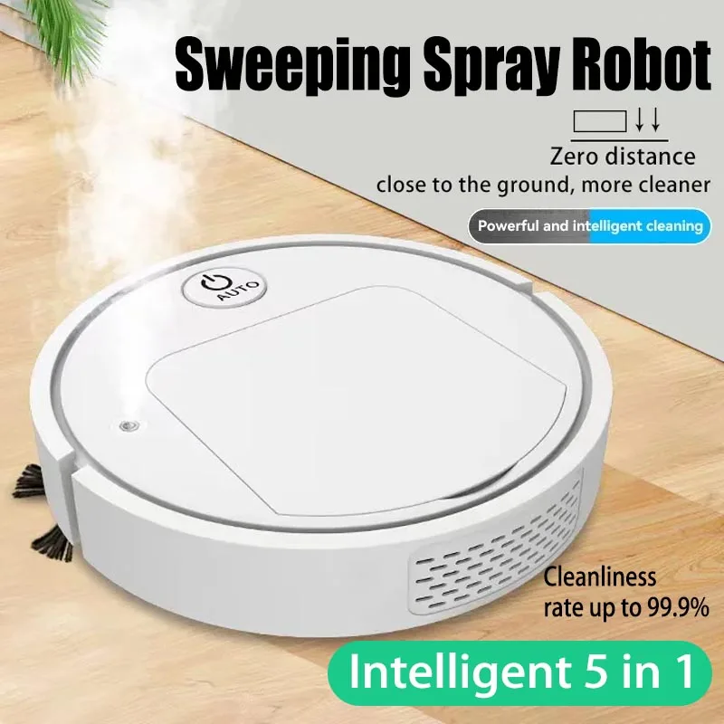 Робот-увлажнитель Xiaomi MIJIA 5-в-1 с функцией влажной и вакуумной чистки