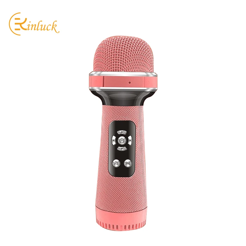 

Караоке-микрофон KINGLUCKY LY198, ручной беспроводной Bluetooth-микрофон для детей, подарок на Рождество
