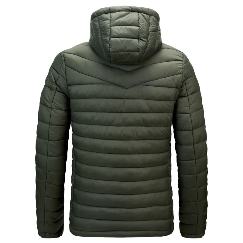 2022 Autumn and winter down jacket New lightweight cotton jacket Outdoor mountaineering coat Men's warm cotton jacket
