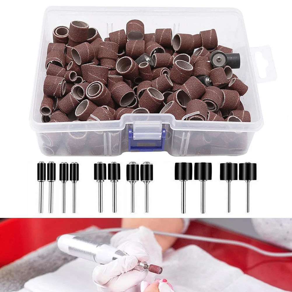 

252 Grinding Bit Sanding Drum Kit Sleeve Mandrel Polishing Head For Rotary Tool Electrical Grinder Power Tools Accessories