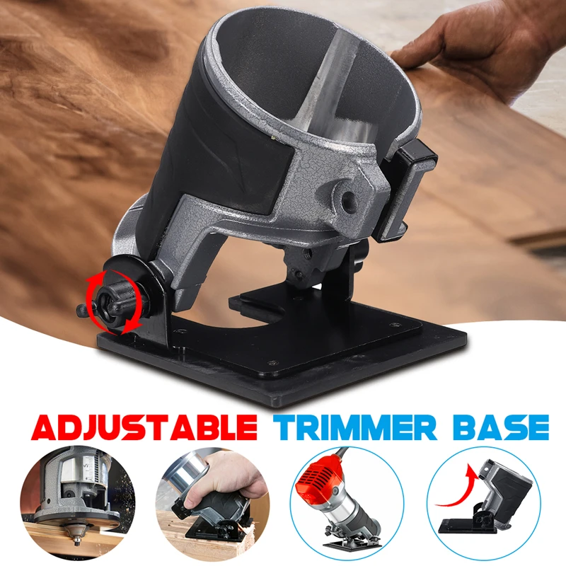 65mm Trimmer Machine Base Compact Router Tilt Base to Trim Laminates Power Tool For TUPIA MAKITA Woodworking Cutter