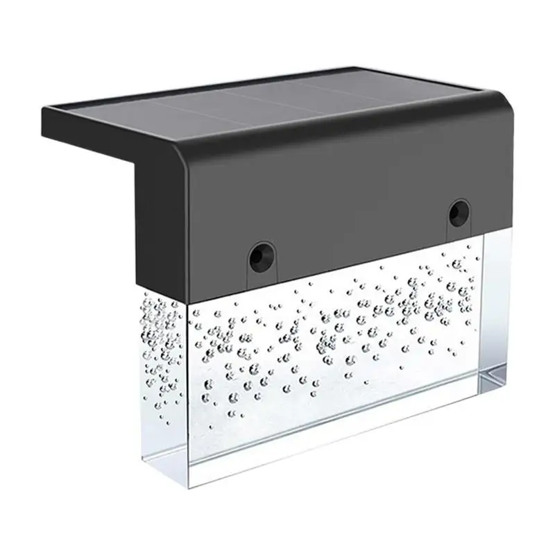 

Цветные водонепроницаемые уличные фонари на солнечной батарее, садовое украшение, настенные лампы, лампы для ступенчатой колоды, освещение для сада, забора, IP65