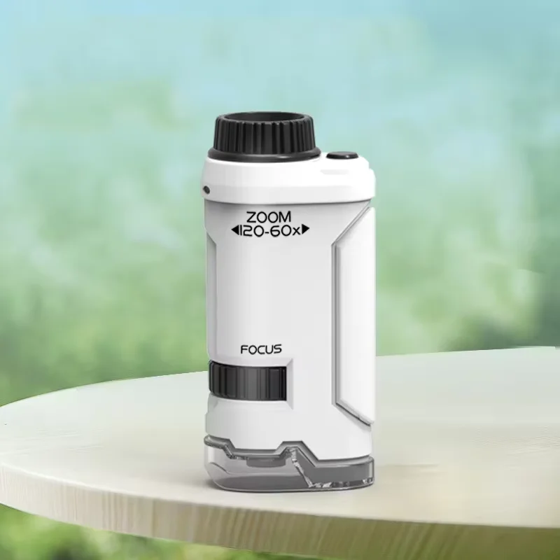 

Детский карманный микроскоп 60-120x