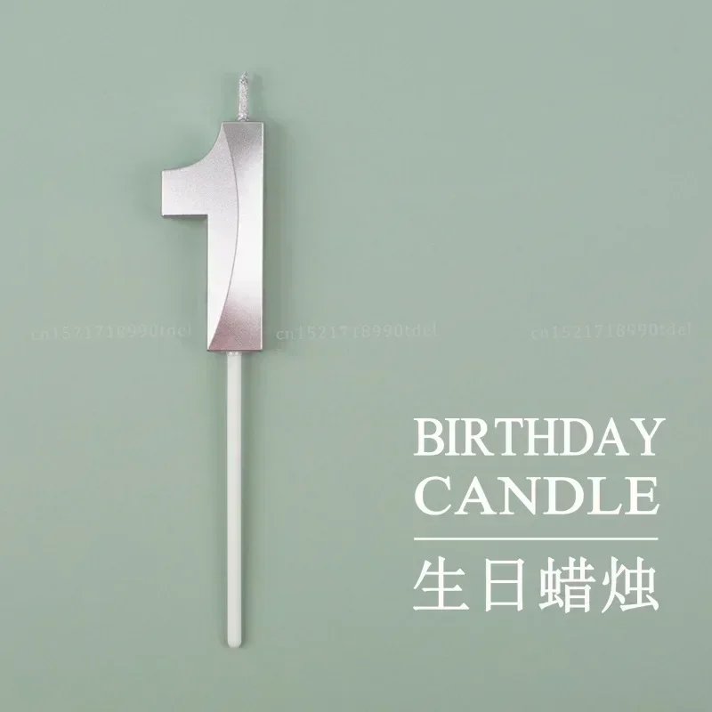 

Свечи на день рождения 0-9 3D