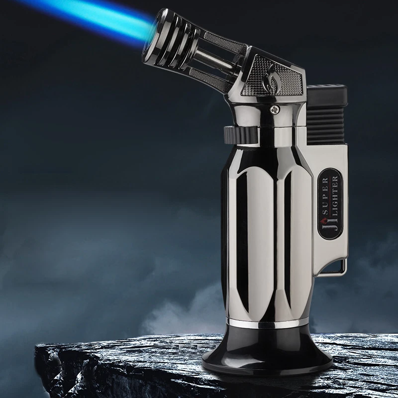 

2022 New Outdoor Camping BBQ Lighters Butane Gas Lighters Metal Welding Gun Windproof Lighters Cigarette Lighters Men's Gadgets