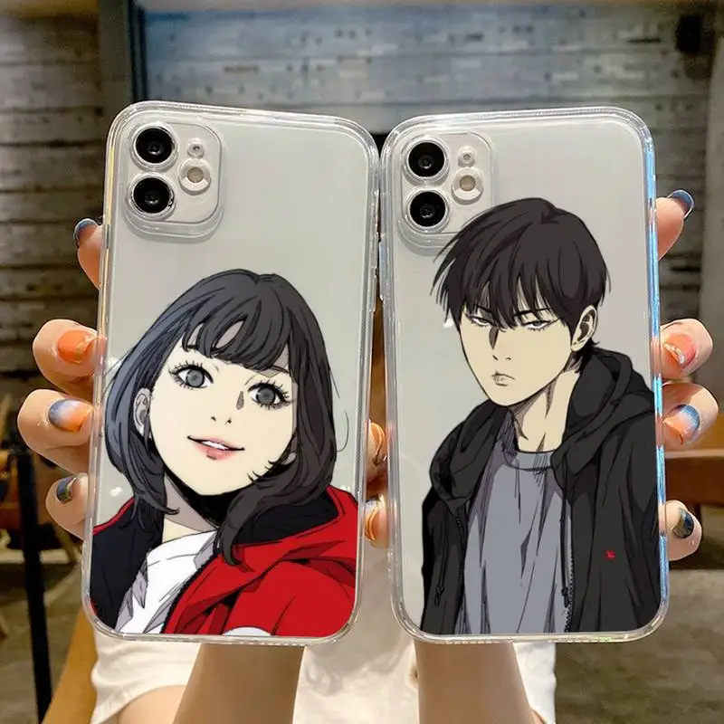 

Wind Breaker Webtoon Phone Case Transparent For iphone 13 12 11 Pro Max Mini X XR XS 7 8 6s plus phone Full Coverage Covers