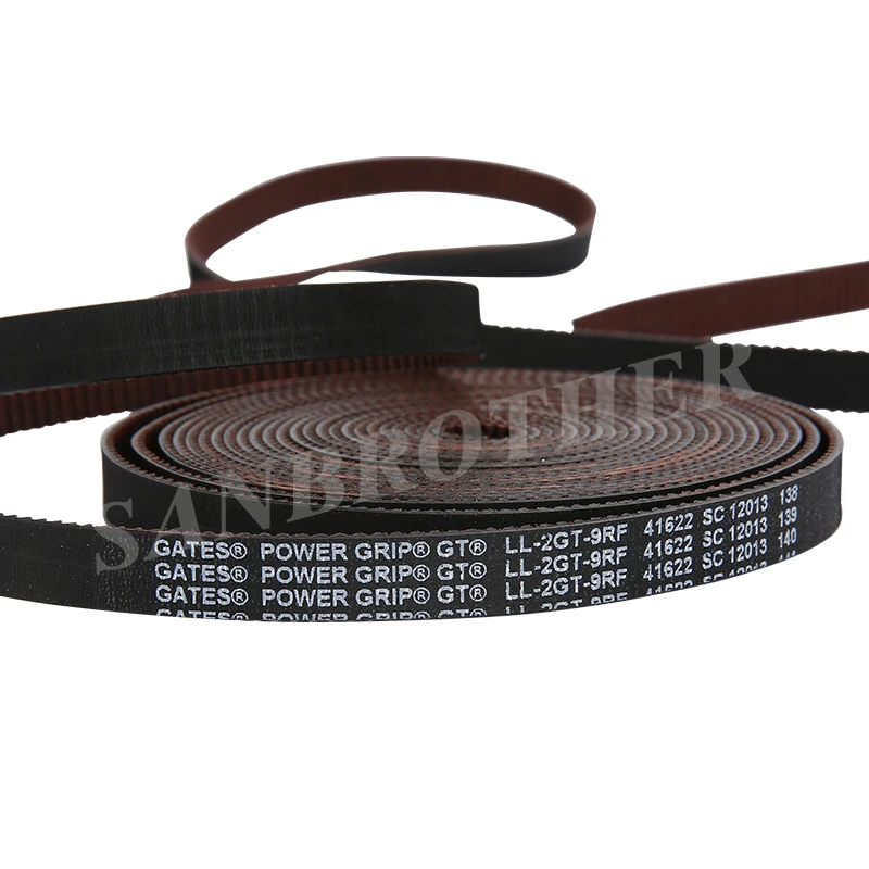 Ремень Gates 2GT синхронный ремень ширина 3 мм 6 9 10 12 15 износостойкий GT2 для Ender3 cr10 Anet