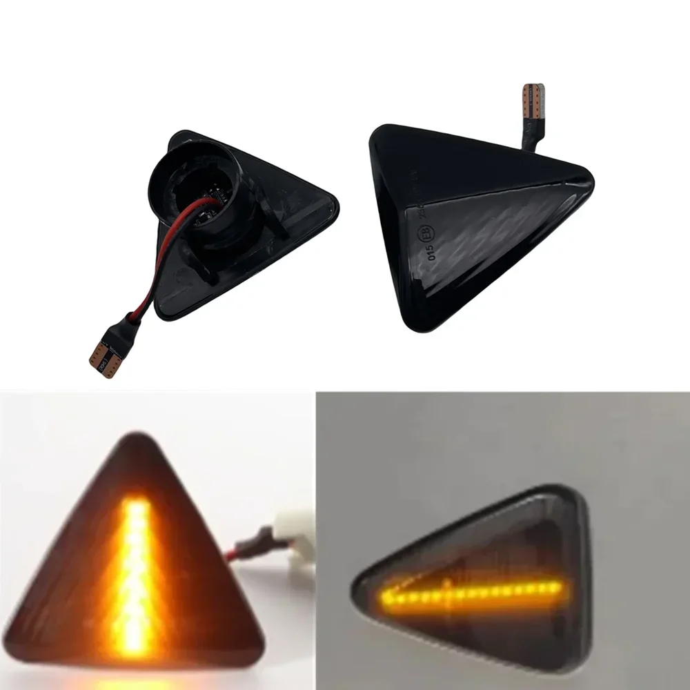 Динамический светодиодный индикатор боковой габаритный сигнал для Mitsubishi Colt CZC