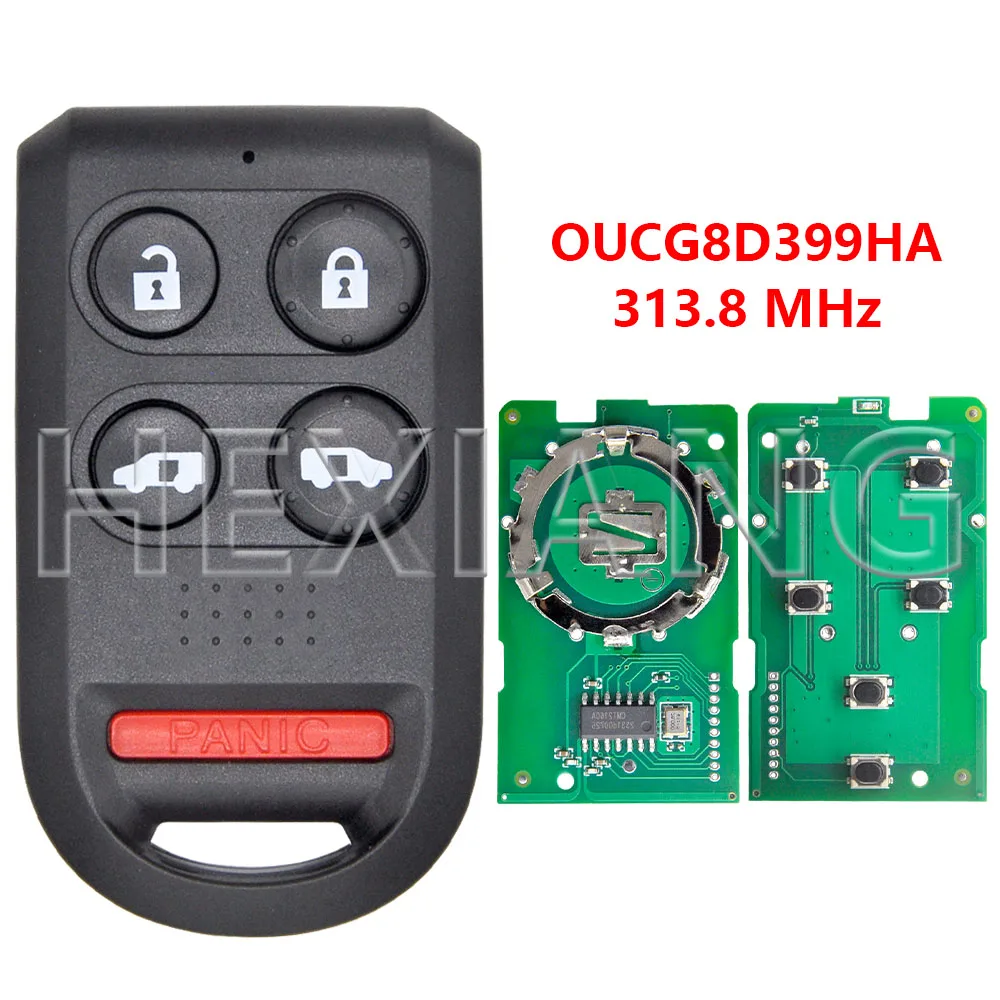 

HE OUCG8D-399H-A 313,8 МГц автомобильный дистанционный ключ 72147-SHJ-A21/A61 для Honda Odyssey EXL MPV 2005 2006 2007 2008 2009 2010