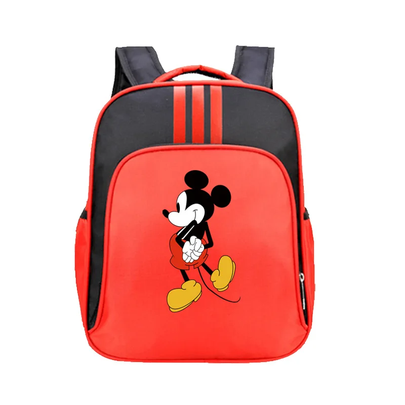 Disney Cartoon Backpacks for Men Women Mickey Mouse Minnie Anime Bags Kindergarten Schoolbag Boys Girls Backpacks Kids Gifts