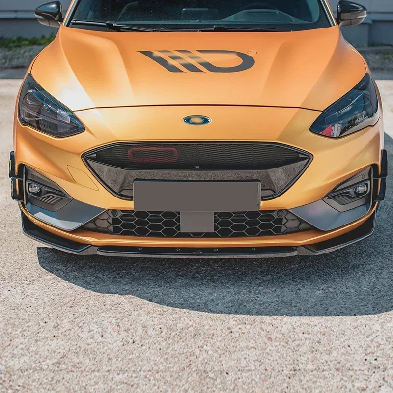 Фото Передний диффузор Maxton Shovel для Ford Focus Mk4 ST/st-line 2019-2021, передний спойлер, автоаксессуары, нижняя защита переднего бампера №3