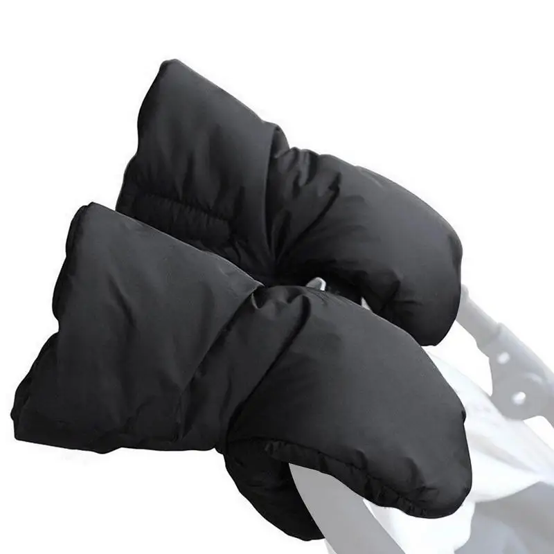 

1 Pair Baby Stroller Gloves Stroller Hand Muff Warm Gloves Keep Warm Anti-freeze For Parents And Caregivers In Cold Weather