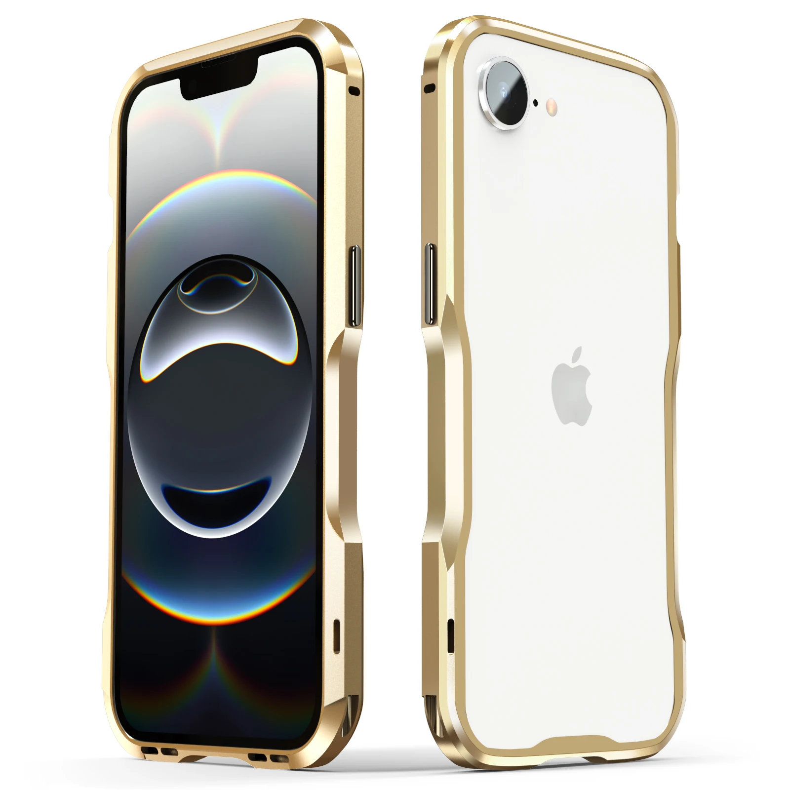 Оригинальный металлический корпус LUPHIE для iphone 16e SE 4 алюминиевый легкий чехол с