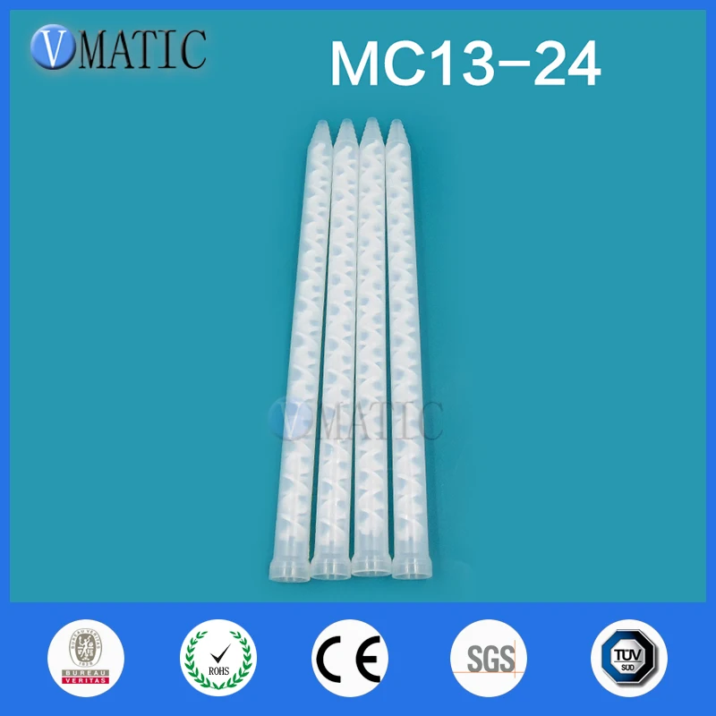 

Free Shipping Resin Static Mixer Mc/Ms13-24 Mixing Nozzles For Duo Pack Epoxies