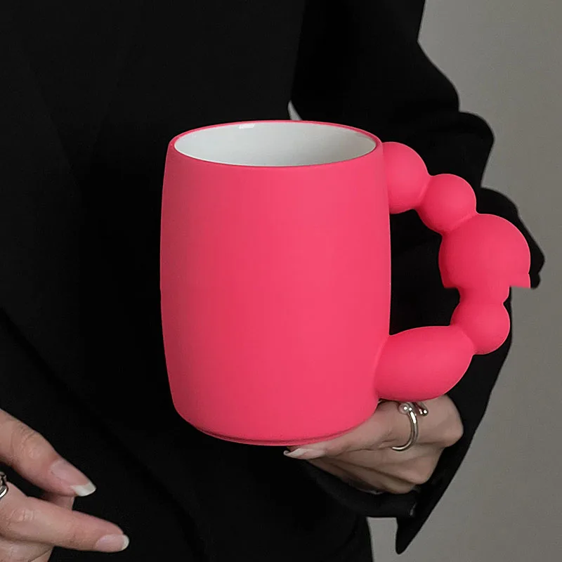 Cold Coffee Cups Ceramic Tea Bubble Tea Cute Coffee Cups Espresso Travel Taza De Ceramica Kitchen Accessories