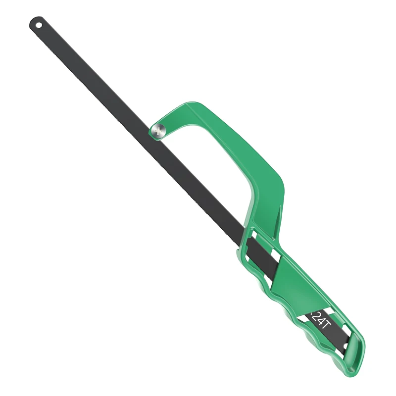 

Home Mini Hacksaw Convenient Compact Hand Hack Saw Metal Frame(10 Inch Blade Included) Woodworker Tools