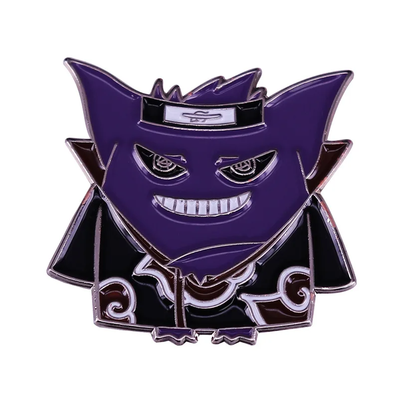 Креативная мультяшная Милая брошь с покемоном серия Gengar металлический значок