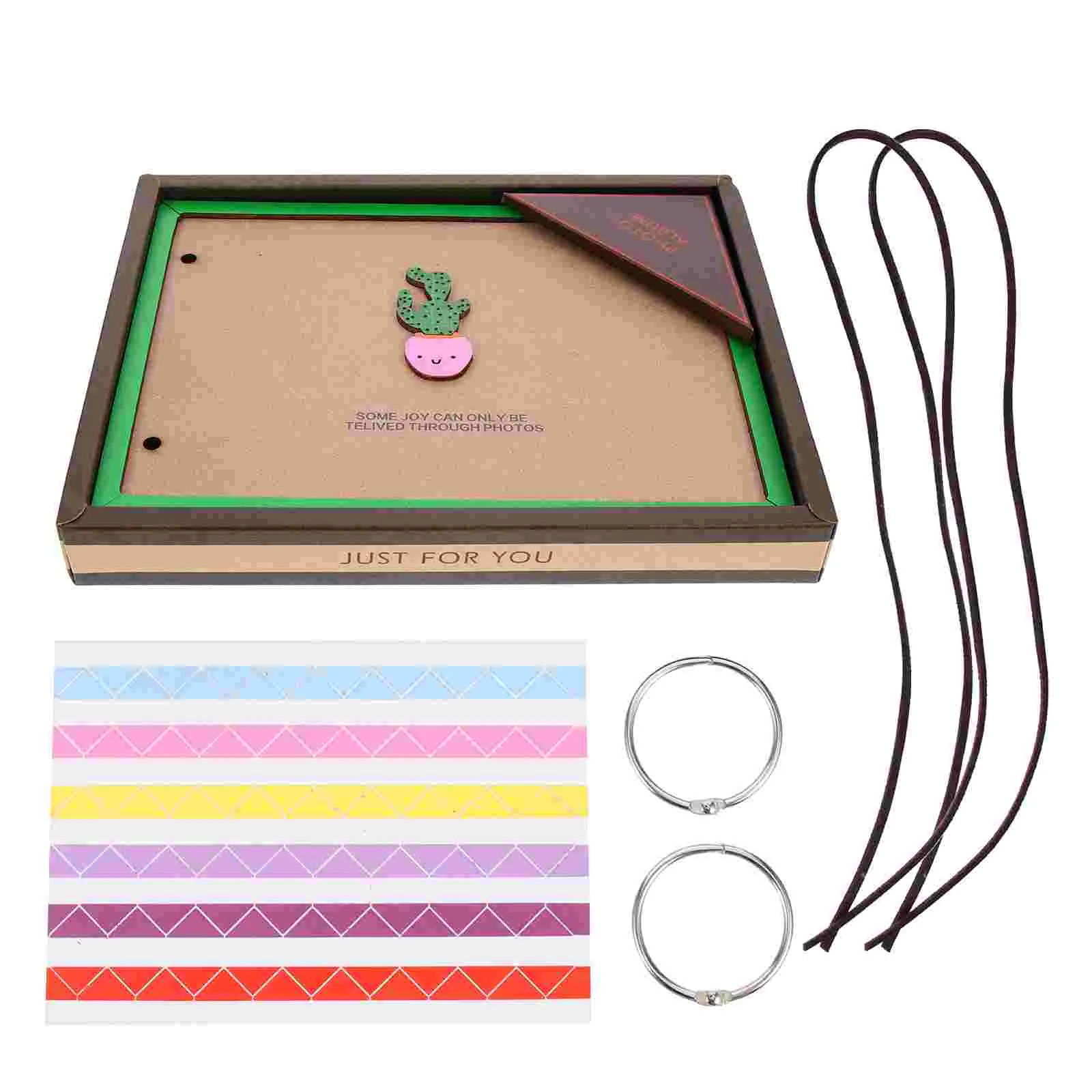 

1 Set of Photo Books Self-adhesive Photo Album Practical Photo Album Picture Book for Home Friends Gift