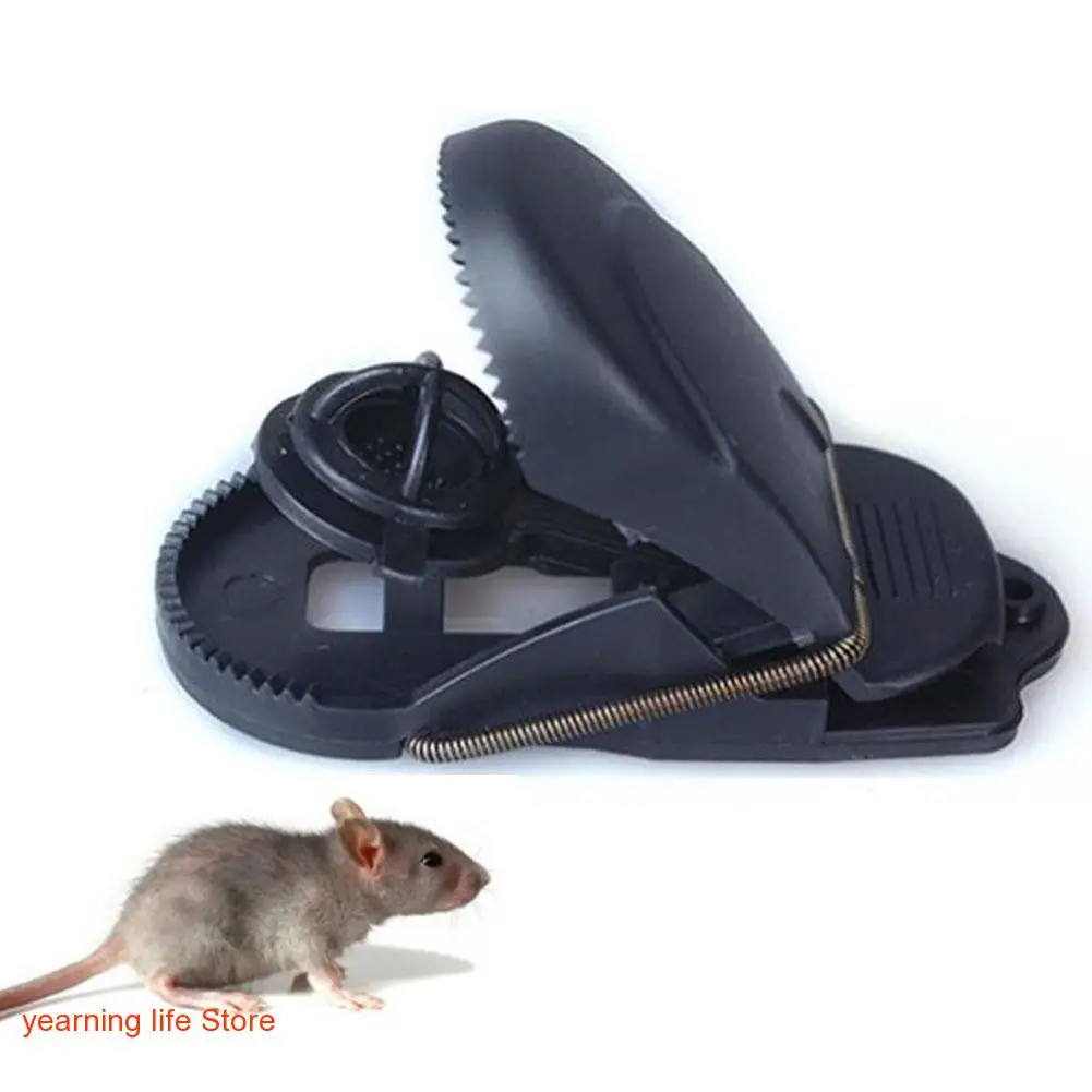

4 Pcs Plastic Mice Mouse Traps Trap Mousetrap Catcher Killer Pest Control Reusable