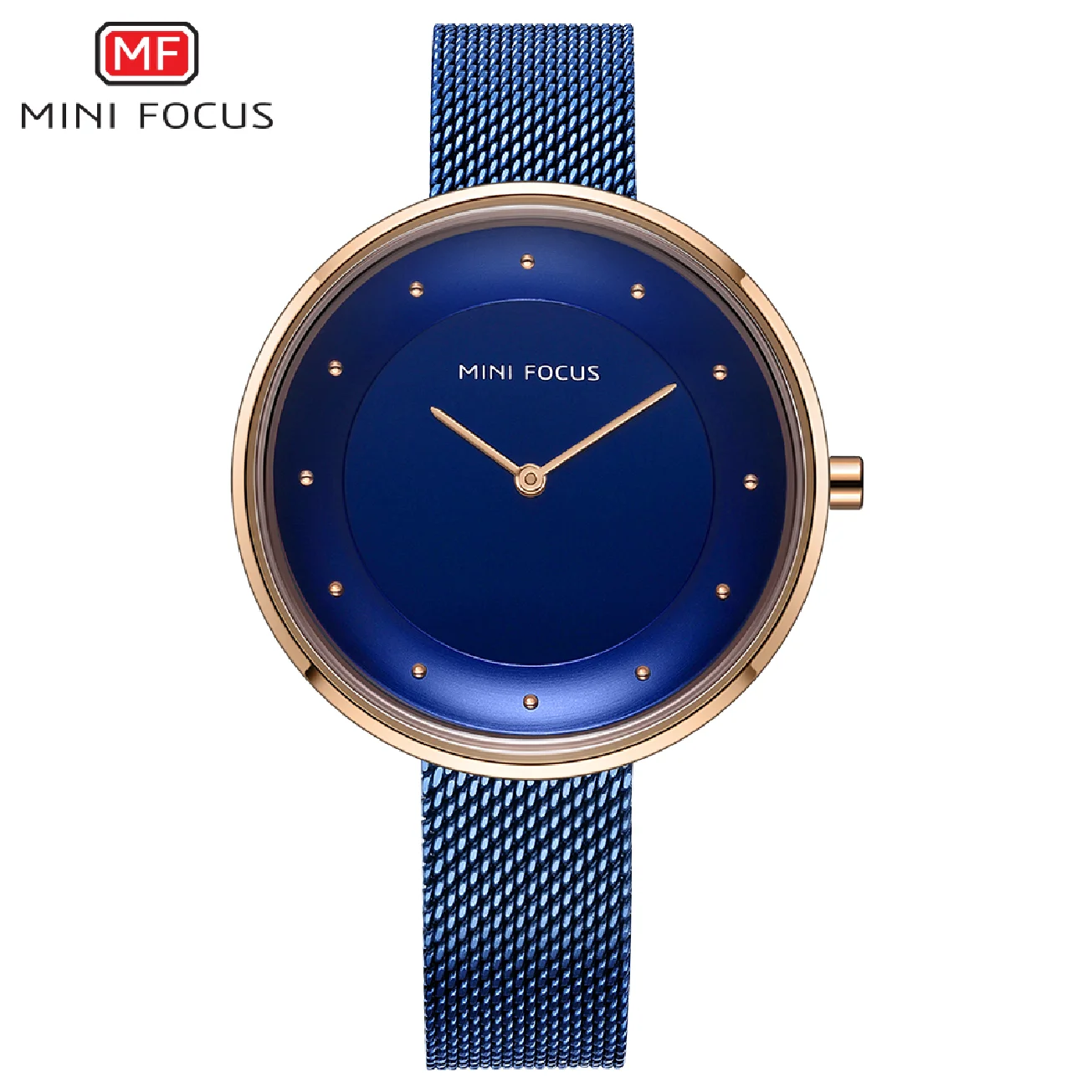 MINI FOCUS Women Watch Luxury Top Brand Business Watches Womens Clock Steel Mesh Watchband Simple Fashion Watch Ladies Relogio enlarge