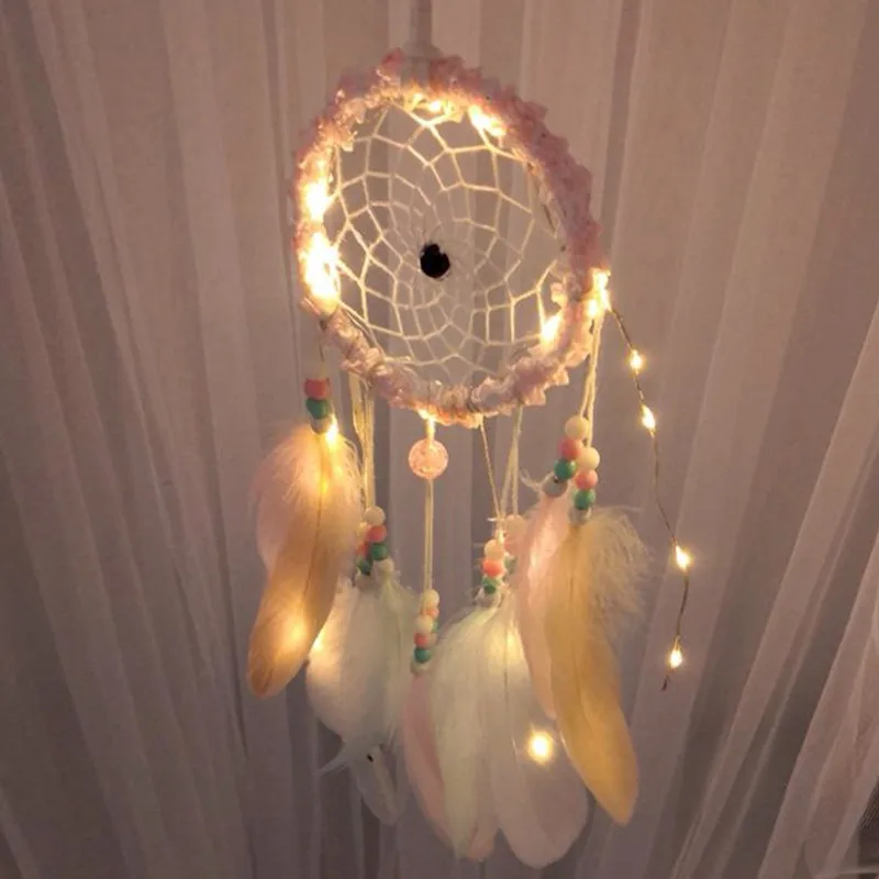 

Розовое украшение в виде сердца для девочки, подвеска в виде пера, украшение, подвеска в виде цветка, фонаря, специальные подарки на день рож...