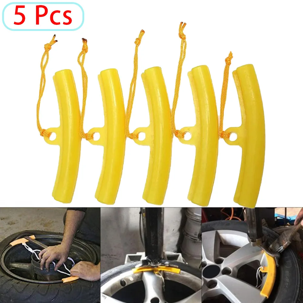 

Universal 5PCS Flexible Mounting Tool Motorcycle Accessories Wheel Edge Easy Install Protection Tyre Rim Protector Change