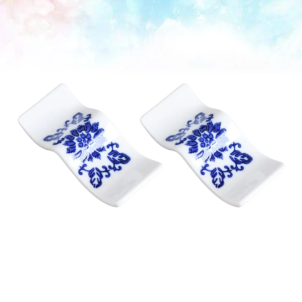 

Rest Chopsticks Chopstick Ceramic Holder Rack Stand Spoon Chinese Fork Rests Pillow Cutlery Dinner Table Decor Wedding