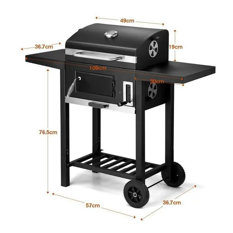 

Outdoor Portable Carbon Barbecue Stove for Picnic Garden Party Cooking Terrace Camping Travel Foldable Mini BBQ Grill