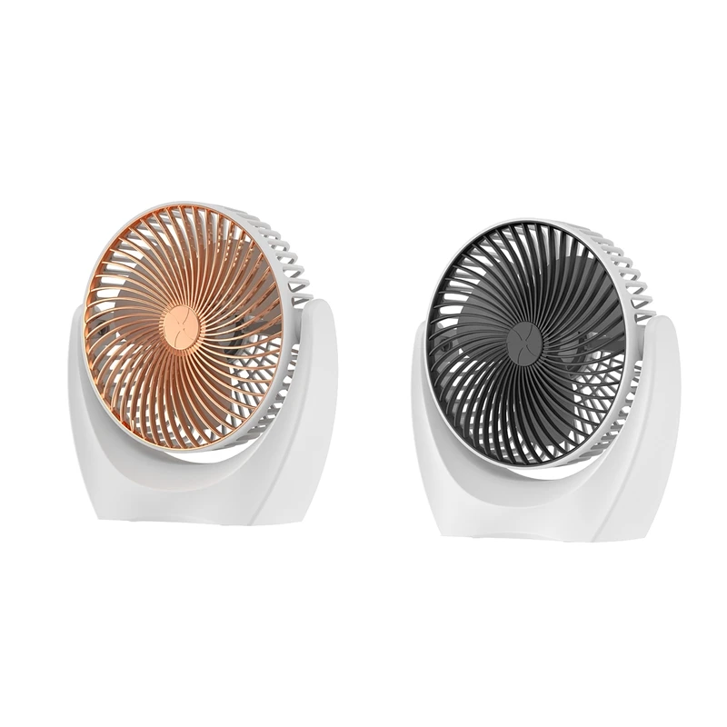 

Desktop Fan USB Rechargeable Mini Fan 2 Speed Adjustable Fan Portable Cooling Fan Handheld Fans For Home Office