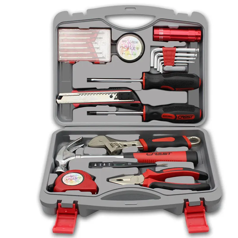 

T Professional Electrician Maintenance Tools Set Hand Auto Repair Tool Kit Se Combination Mixed Plastic Storage Screwdrive