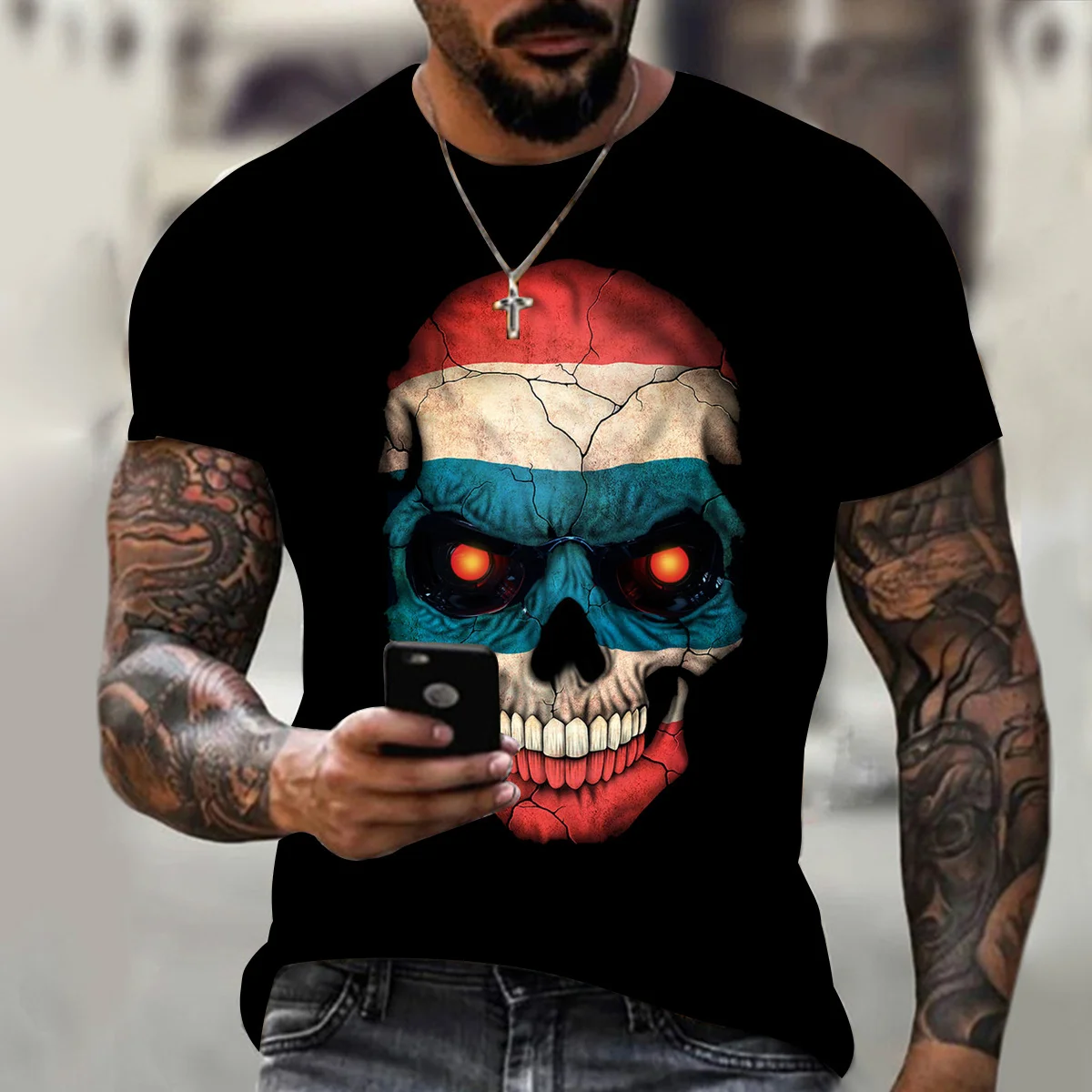 

Men Low Profile Model Mature Temperament One Hundred Game Short Sleeve Top Solid Color Men Printed Cute Sunny T-shirt h