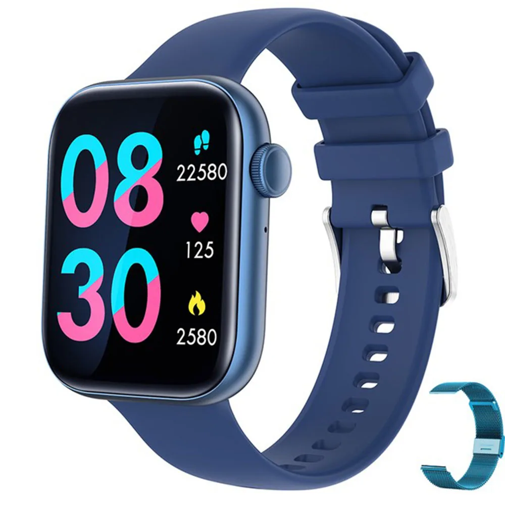 

2022 New Smart Watch Women Full Touch Screen Fitness Sports Watch Waterproof Bluetooth For Android iOS Huawei P50 P30 lite P40 P