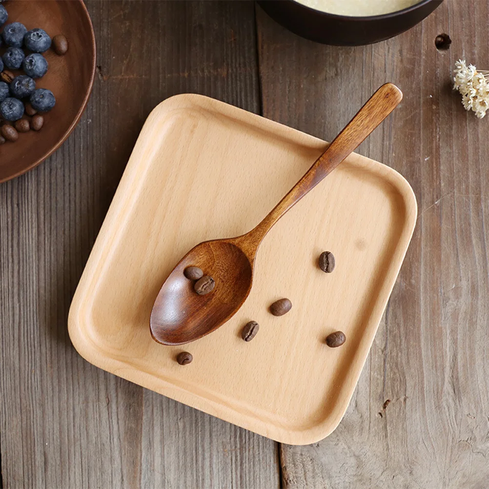 

Spoon Wooden Spoons Wood Soup Ricehot Japanese Strainer Ladle Ramen Serving Decorative Teawashing Sauce Dining Pot