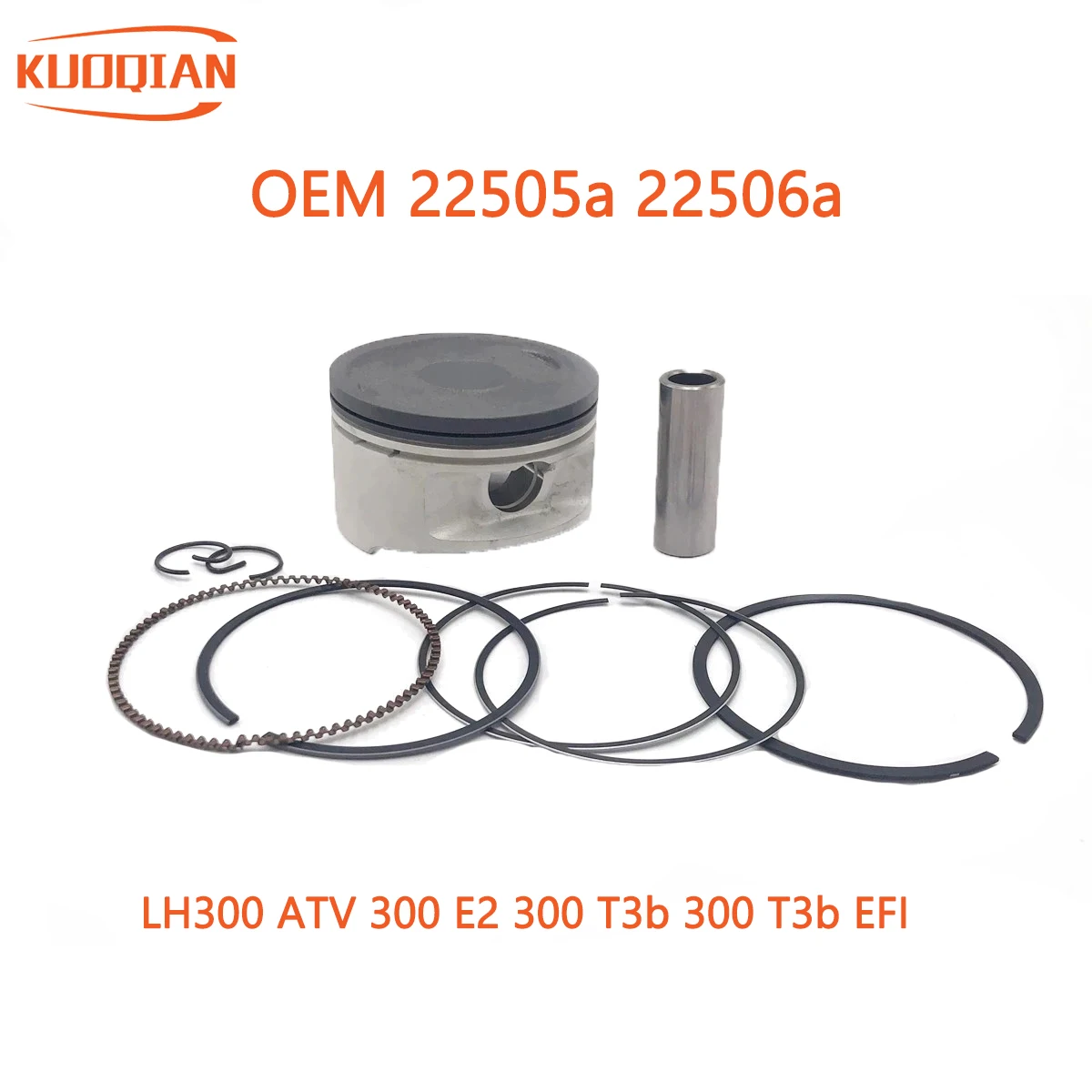 

Поршневой комплект для Linhai LH 300 ATV UTV GO KART запасные части Linhai код 22505a 22506a