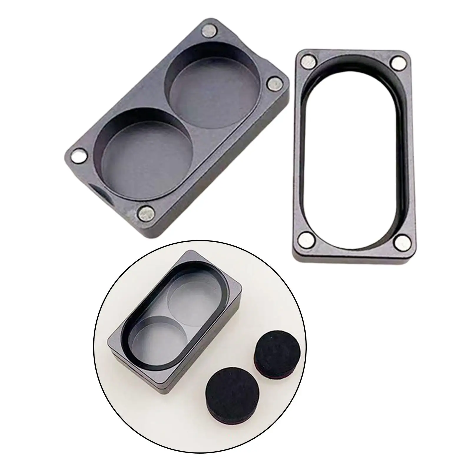 

Portable Pool Chalk Holder Carrier Case Box for Billiard Snooker Accessory