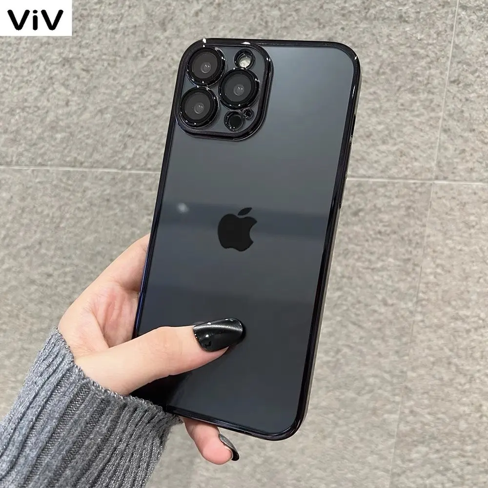

Прозрачный силиконовый чехол для iPhone 14 11 12 13 Pro 14Pro Max Plus Mini X XS XR SE 2020