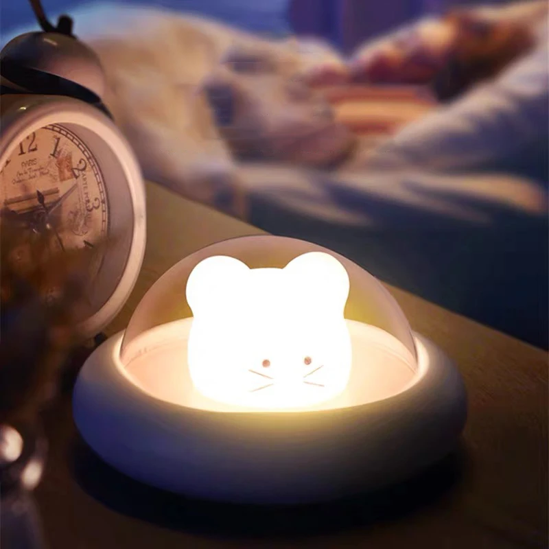 

USB Night Lights Creative Mini Holiday Gifts Led Night Light For Children's Bedroom Decoration Sleep Lamps Cute Atmosphere Lamp